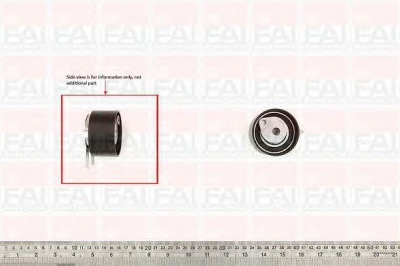 FAI AUTOPARTS t9518 -  Натяжной ролик, ремень ГРМ